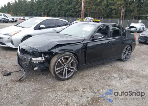 2014 BMW 335I из США, поврежденный, VIN WBA3A9C58EF479095